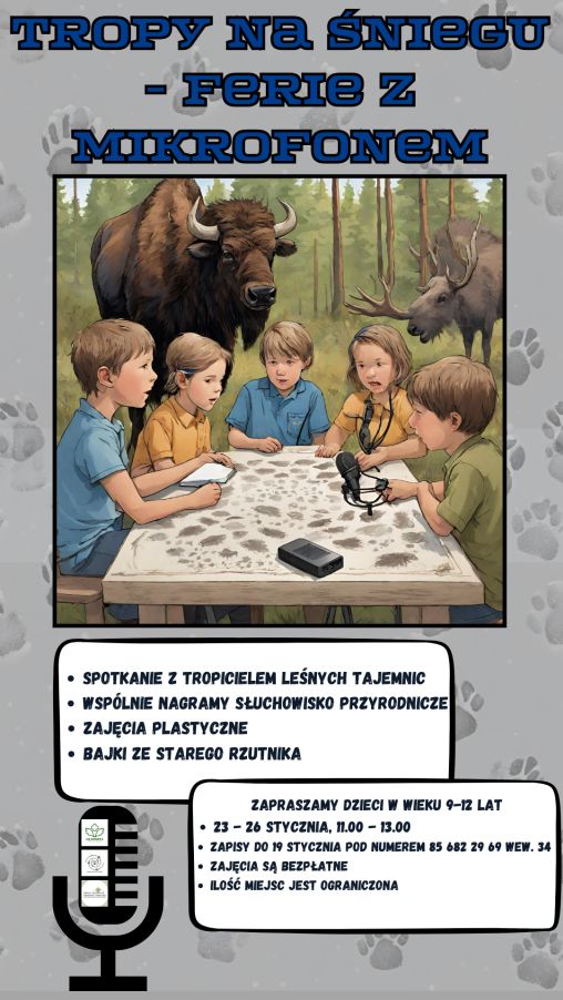 PLAKAT_Tropy_na_śniegu_-_ferie_z_mikrofonem