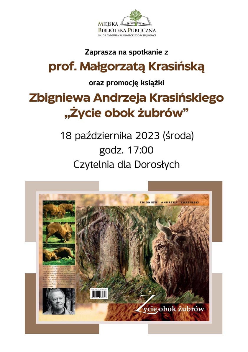 Zycie_obok_zubrow_-_plakat